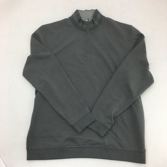 Kirkland Signature | Men's Quarter Zip Sweater | Grey | Various Sizes - Picture 1 of 2
